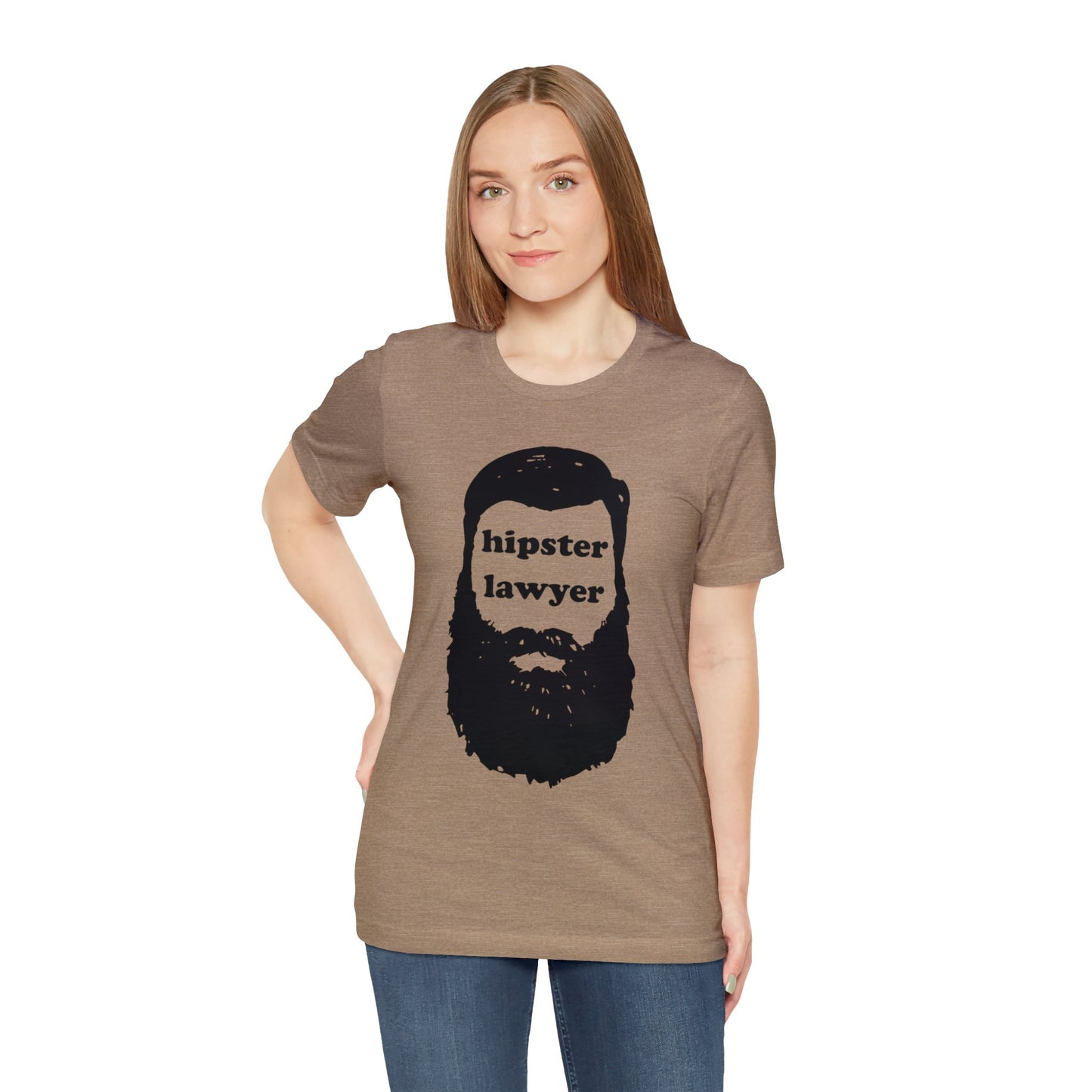 Hipster Lawyer - Unisex - Soft Heather T-Shirt