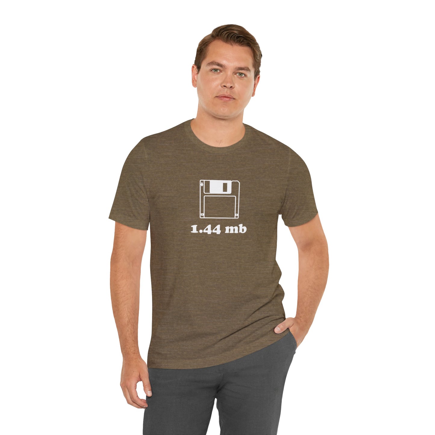 Floppy Disk - Unisex Soft Heather T-Shirt