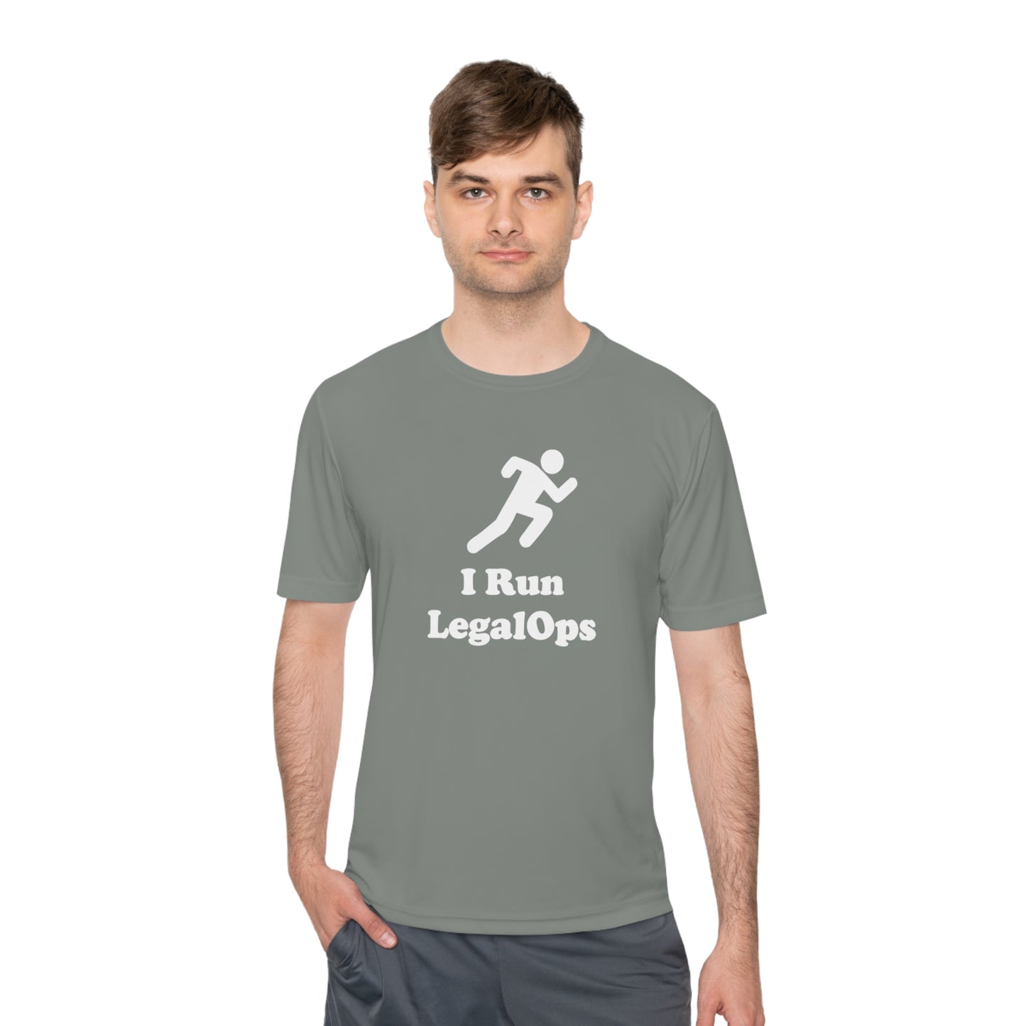 I Run LegalOps - Unisex Moisture Wicking Tee