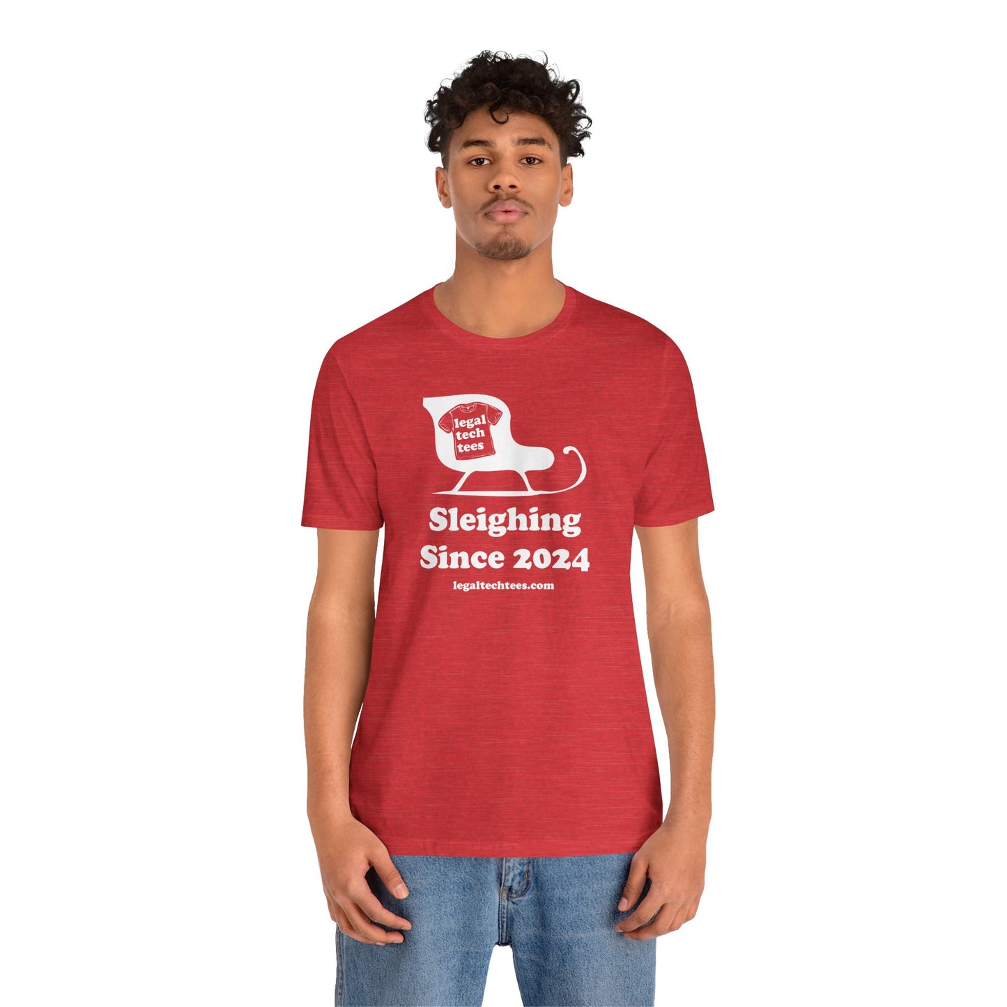 Sleighing Since 2024 - Unisex Soft Heather T-Shirt