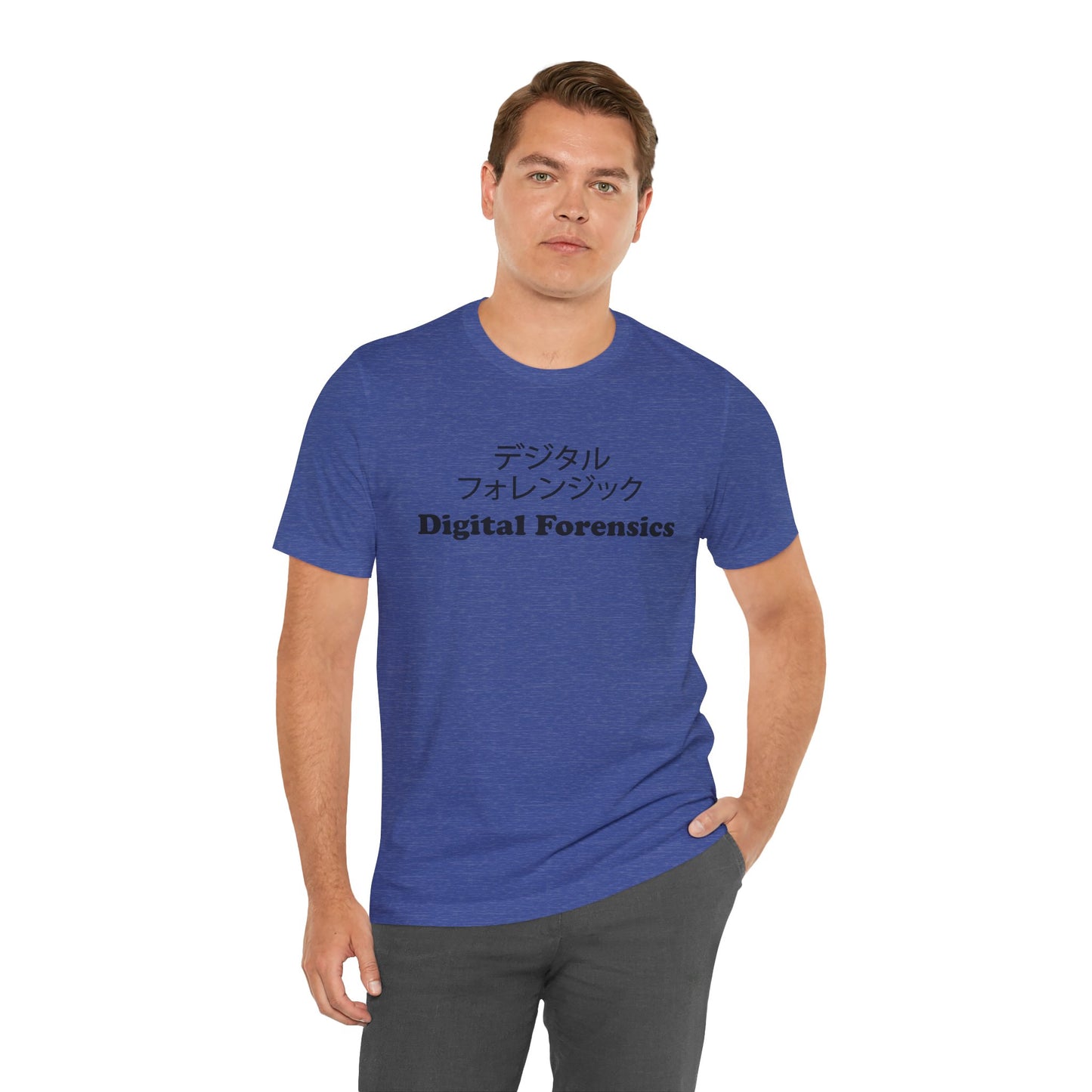 Japanese Digital Forensics - Unisex - Soft Heather T-Shirt