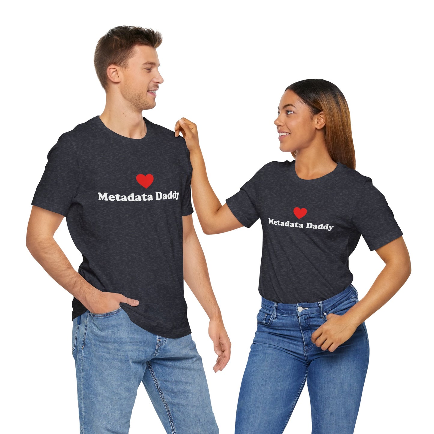 Metadata Daddy - Unisex Soft Heather T-Shirt