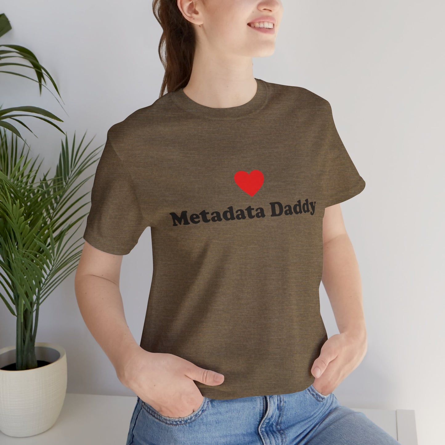 Metadata Daddy - Unisex Soft Heather T-Shirt