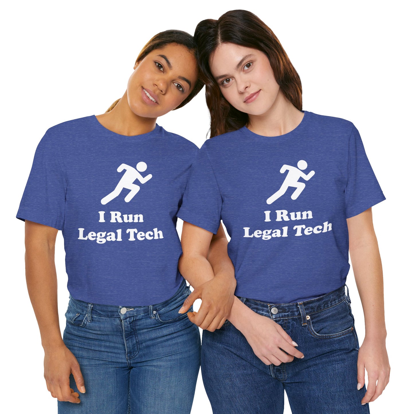 I Run Legal Tech - Unisex Soft Heather T-Shirt