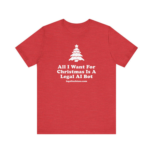 All I Want For Christmas - Unisex Soft Heather T-Shirt