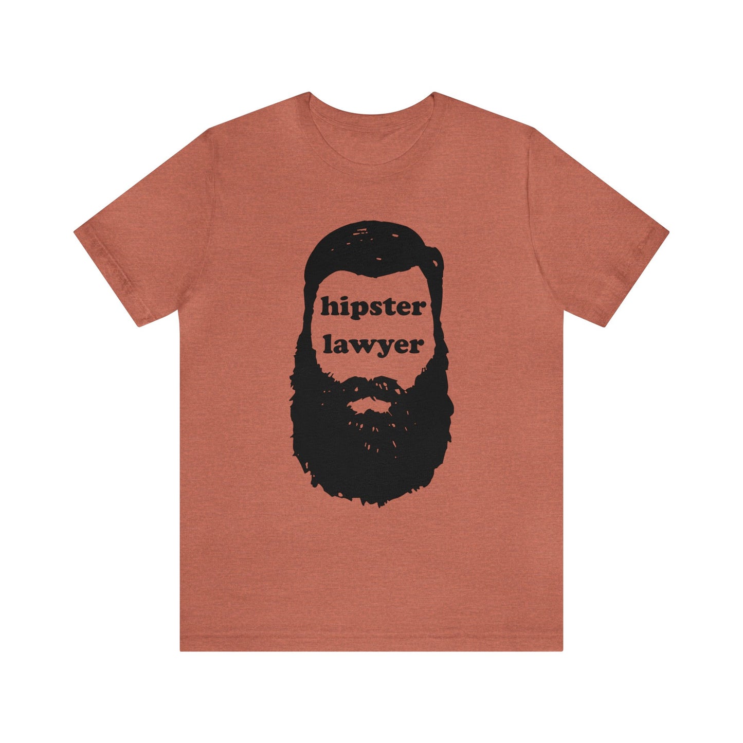 Hipster Lawyer - Unisex - Soft Heather T-Shirt