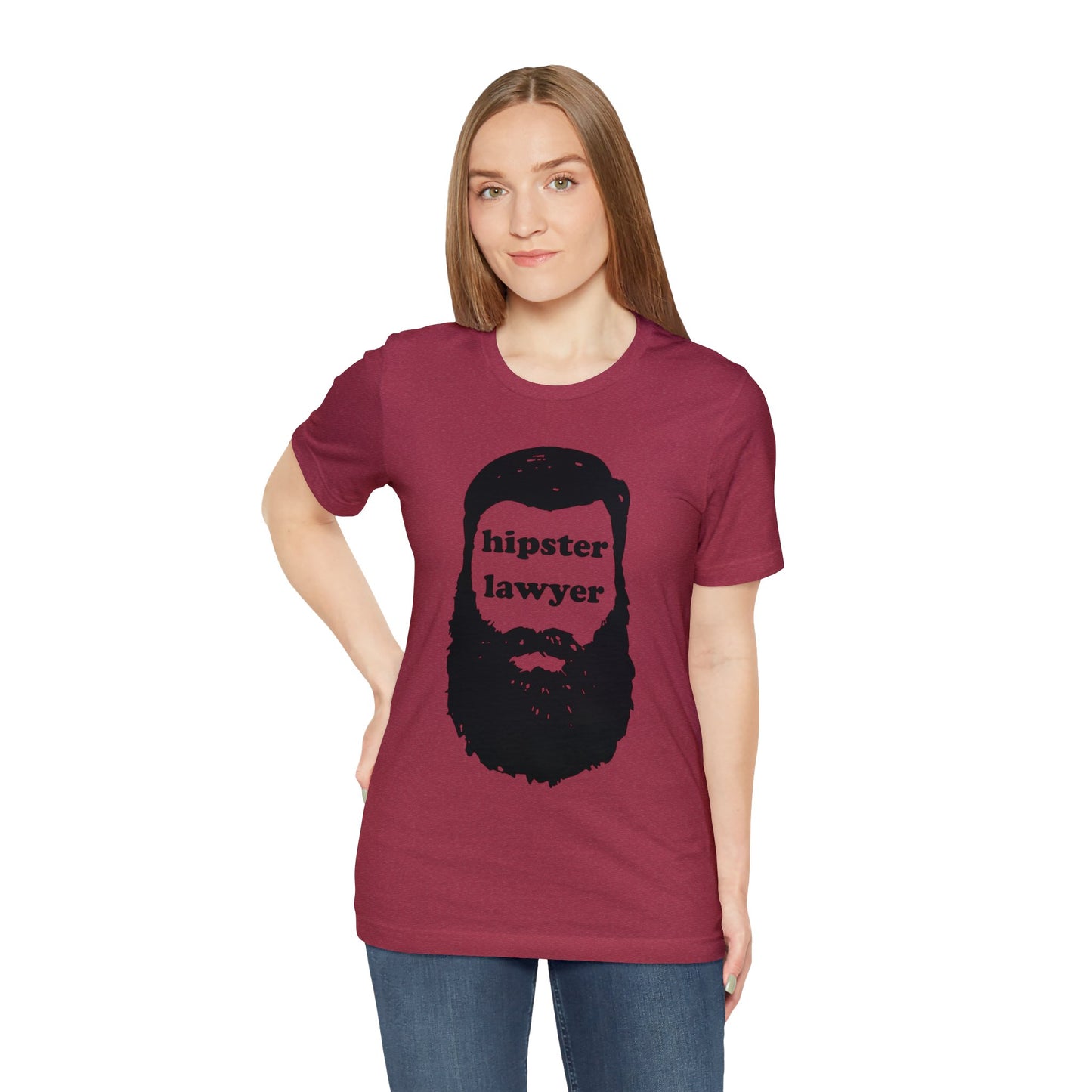 Hipster Lawyer - Unisex - Soft Heather T-Shirt