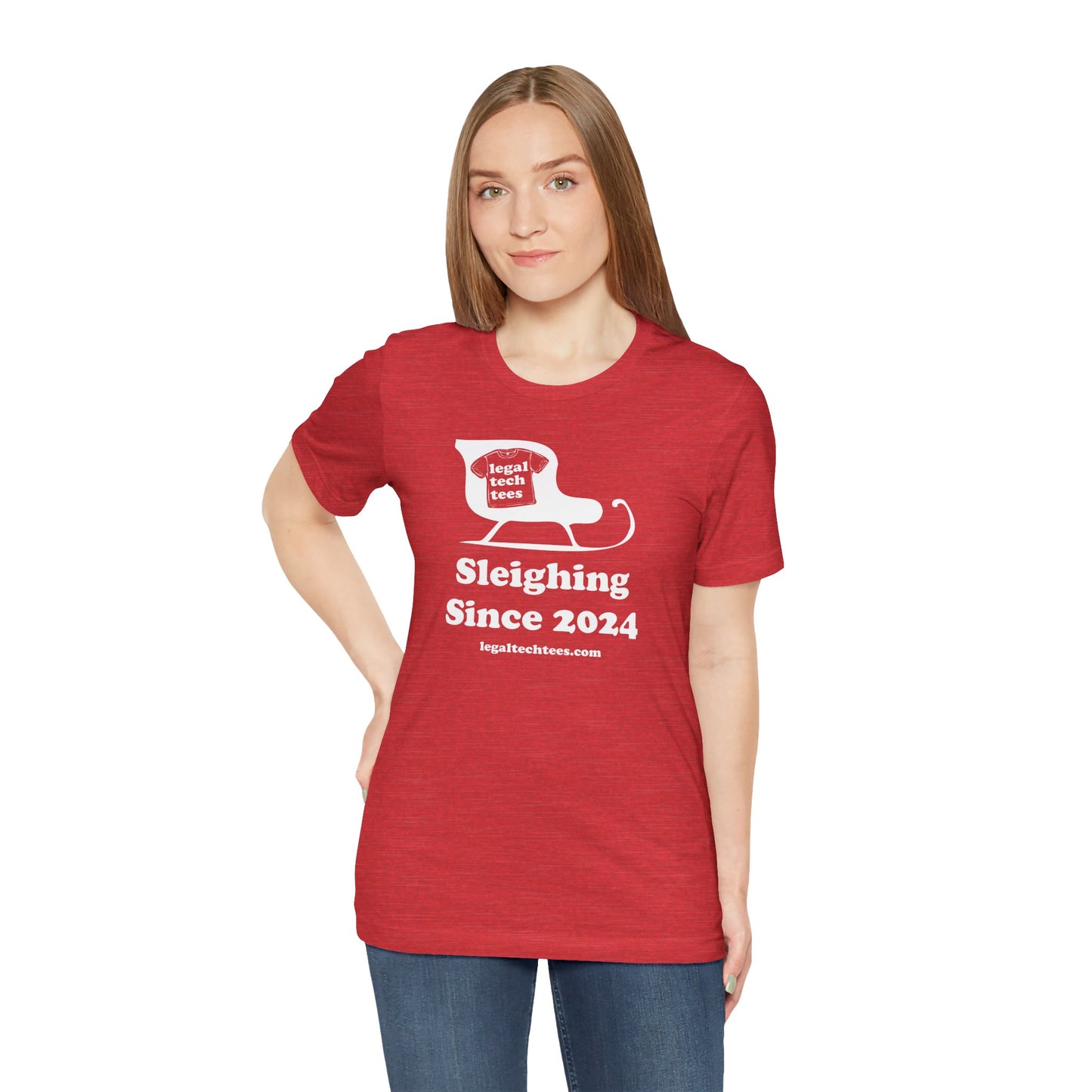 Sleighing Since 2024 - Unisex Soft Heather T-Shirt