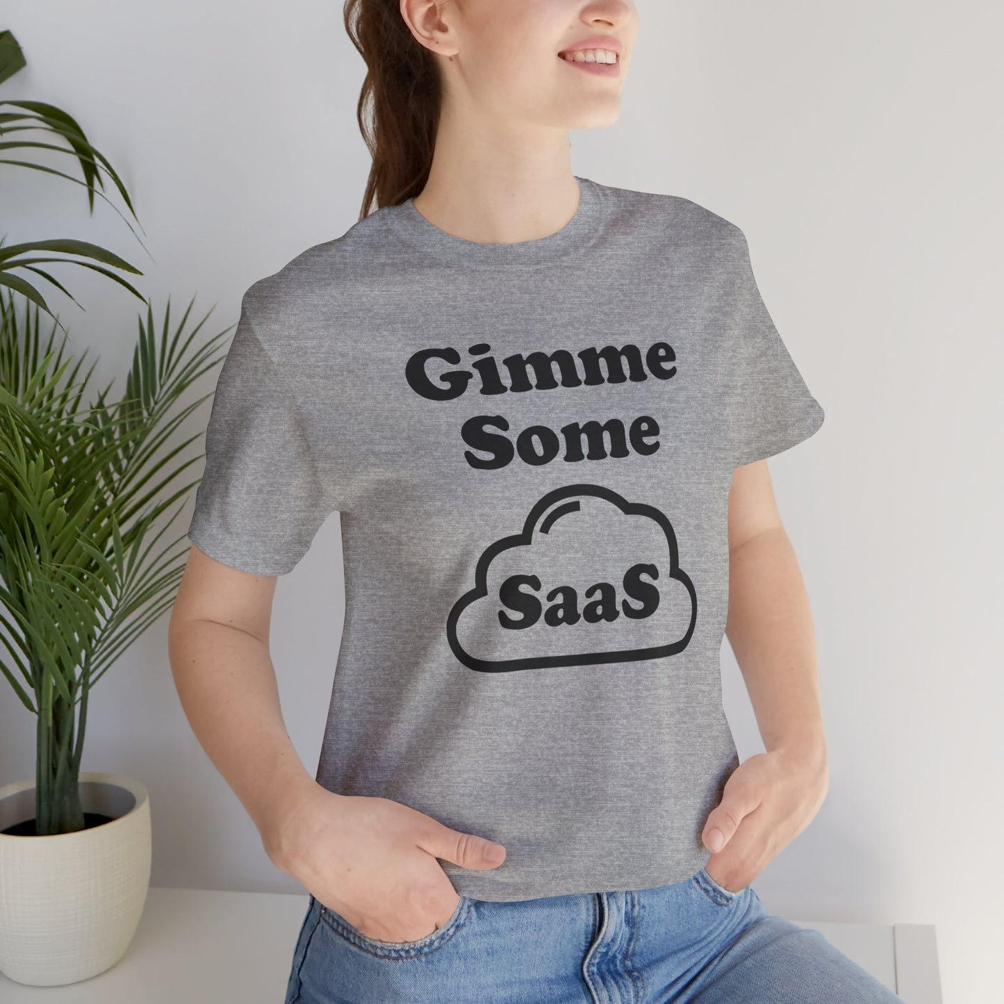 Gimme Some SaaS - Unisex Soft Heather T-Shirt