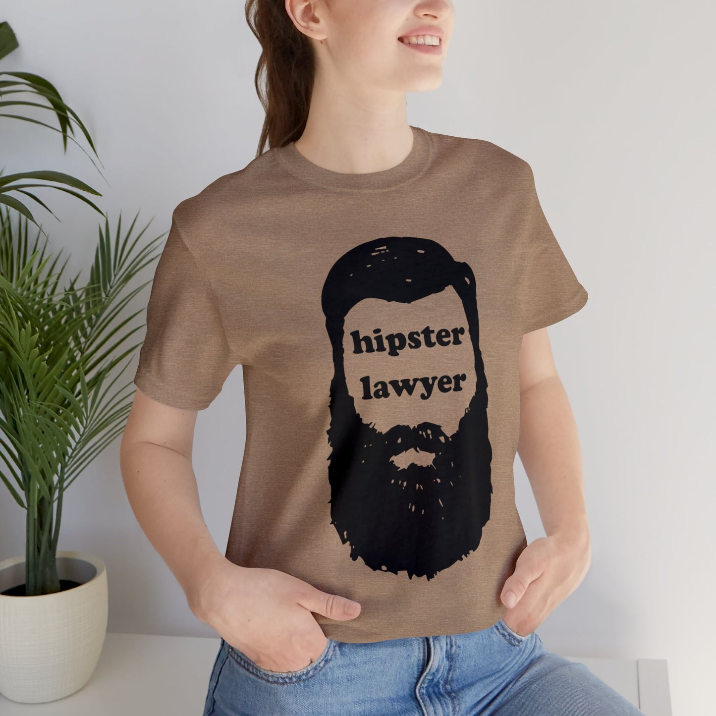 Hipster Lawyer - Unisex - Soft Heather T-Shirt