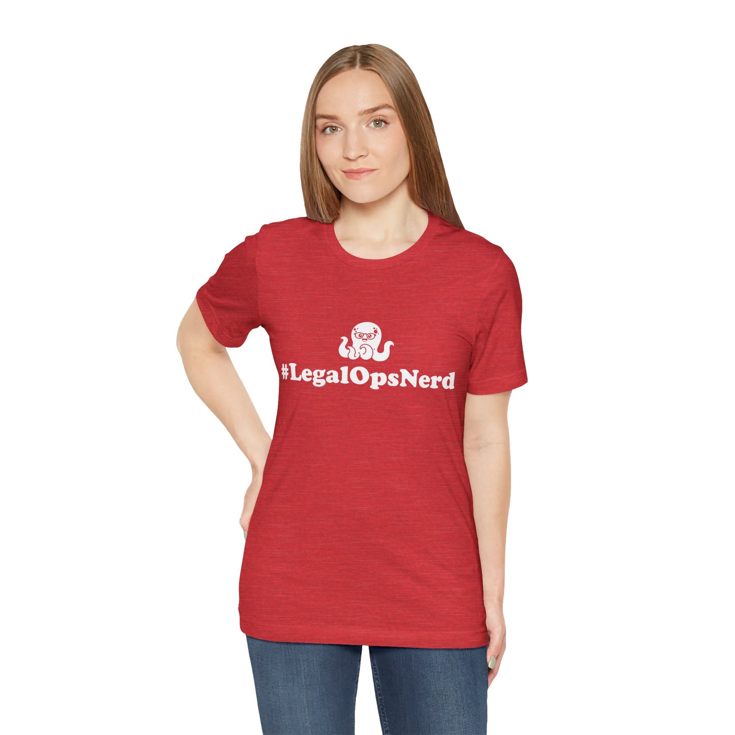 CLOCtopus Nerd - Unisex Soft Heather T-Shirt