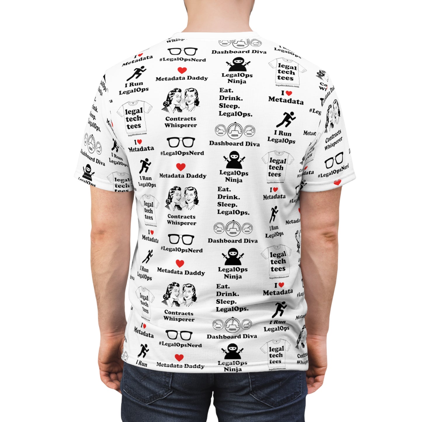 LegalOps All Over - Specialty Unisex Tee