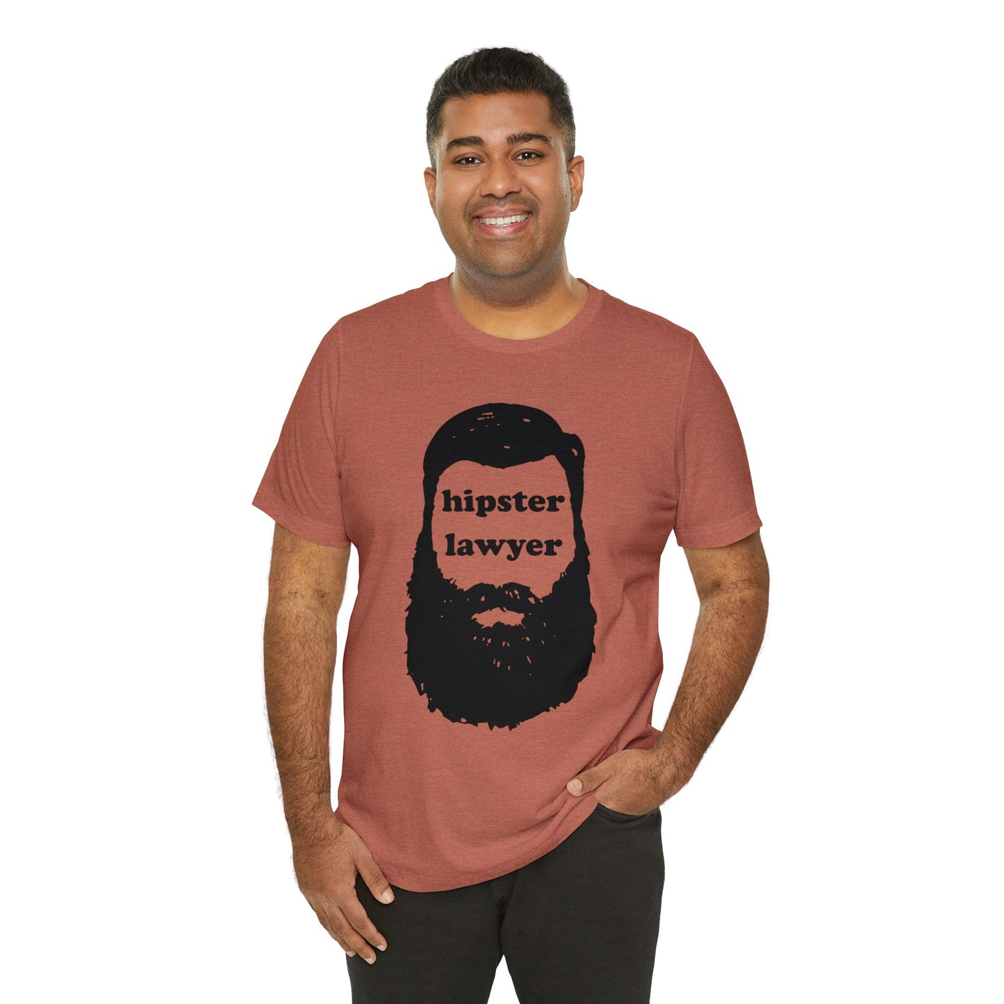 Hipster Lawyer - Unisex - Soft Heather T-Shirt