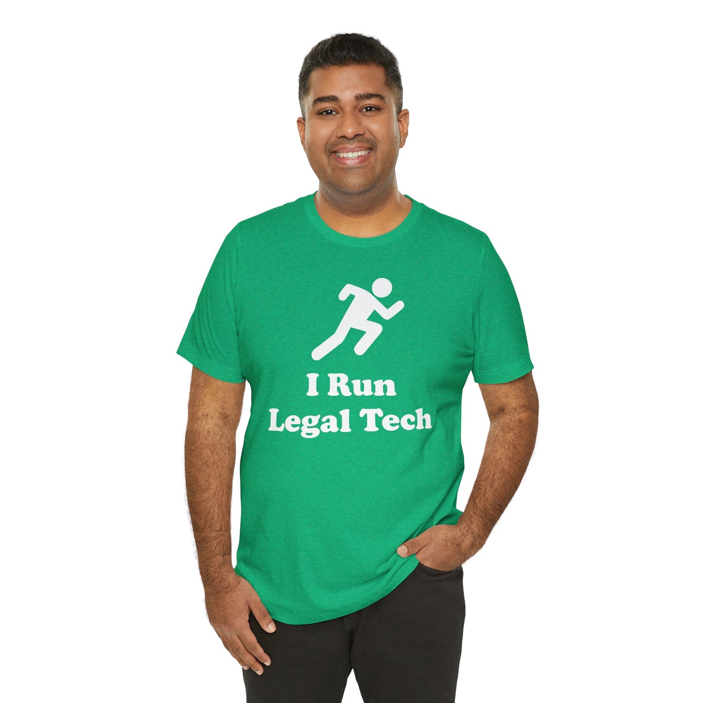 I Run Legal Tech - Unisex Soft Heather T-Shirt