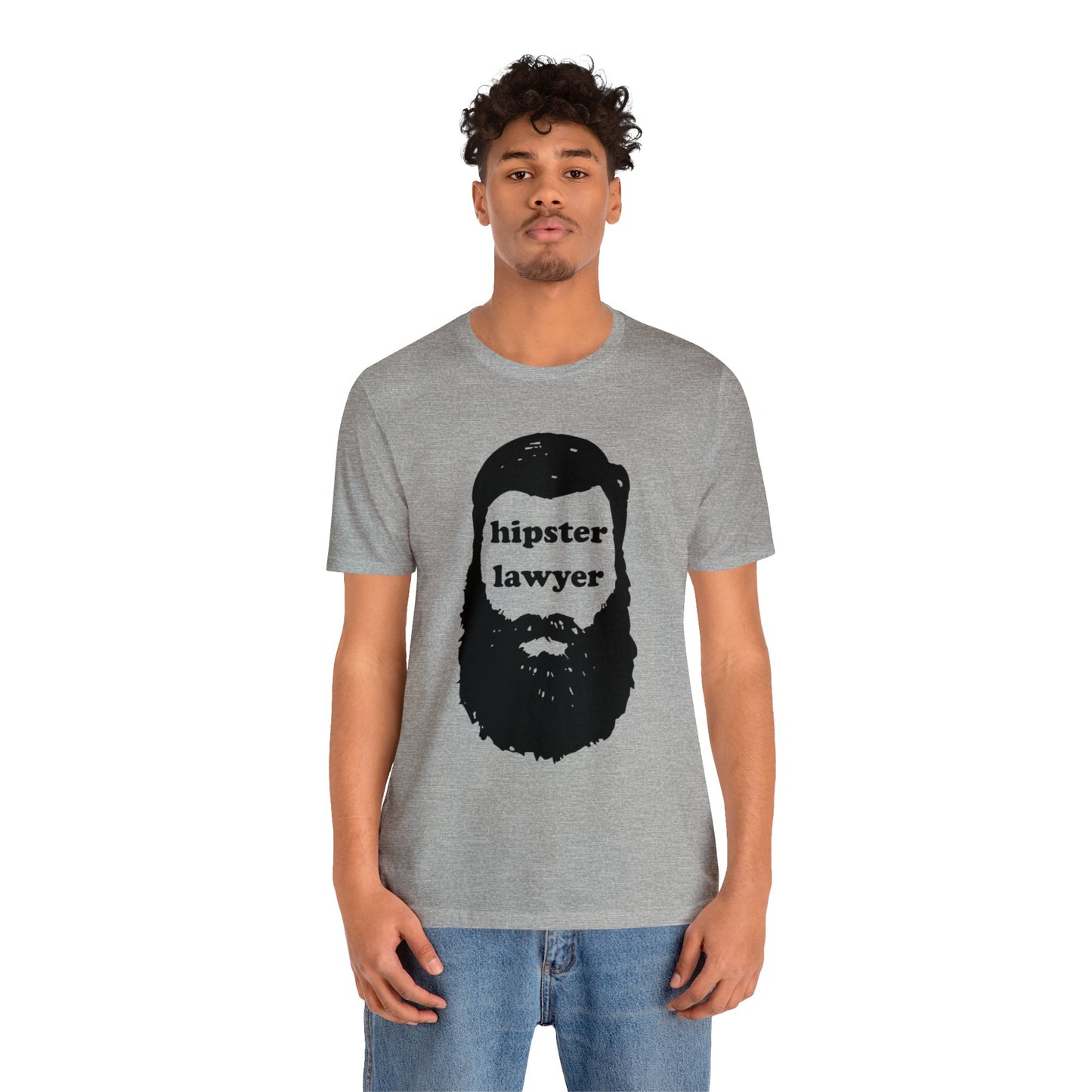 Hipster Lawyer - Unisex - Soft Heather T-Shirt