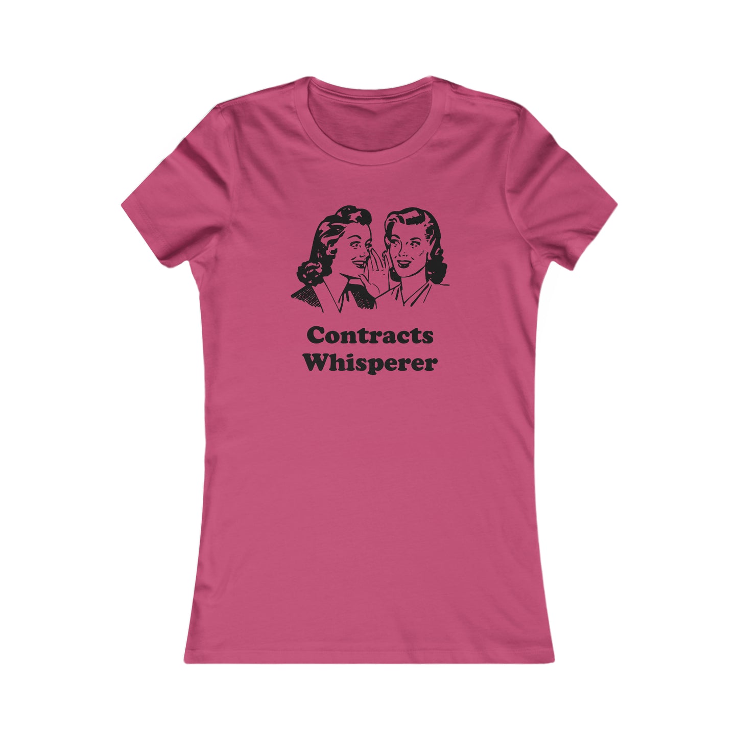 Contracts Whisperer - Women's - Soft Heather T-Shirt