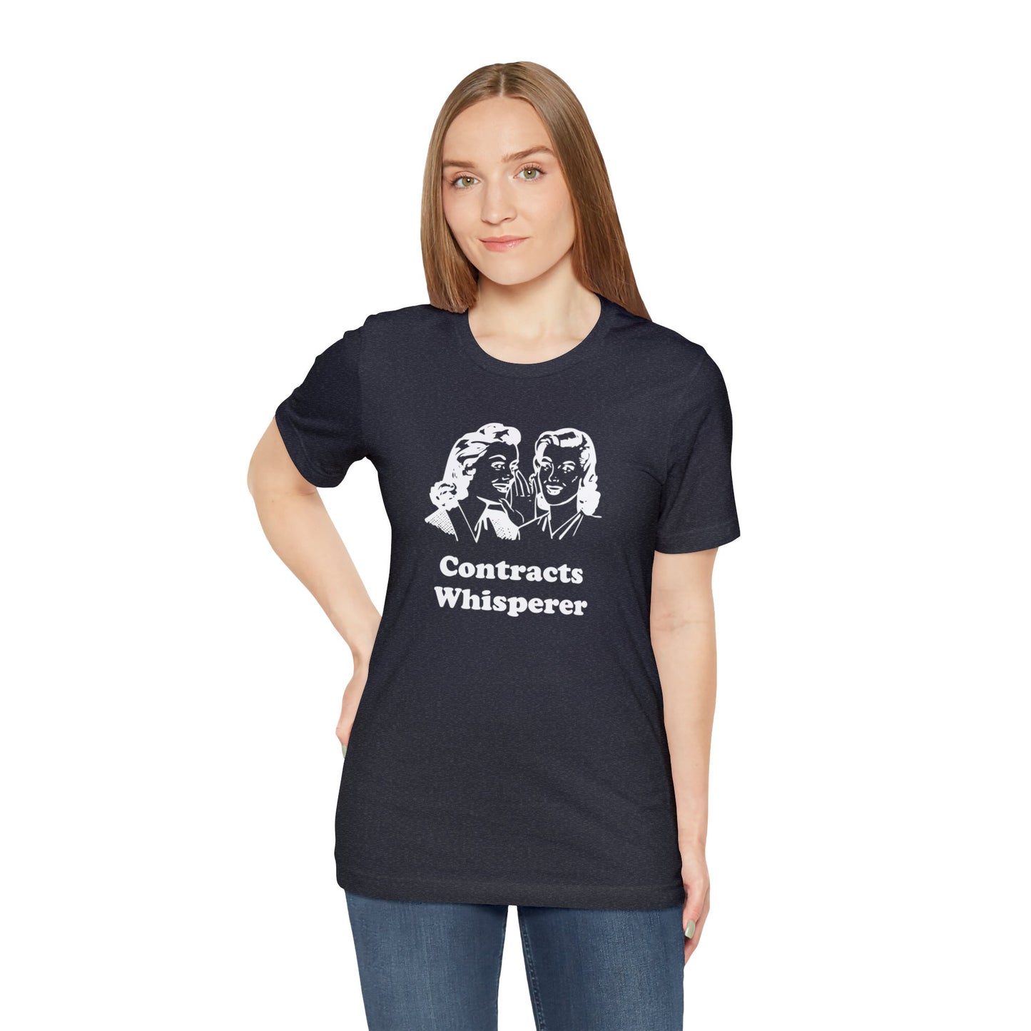 Contracts Whisperer - Unisex - Soft Heather T-Shirt