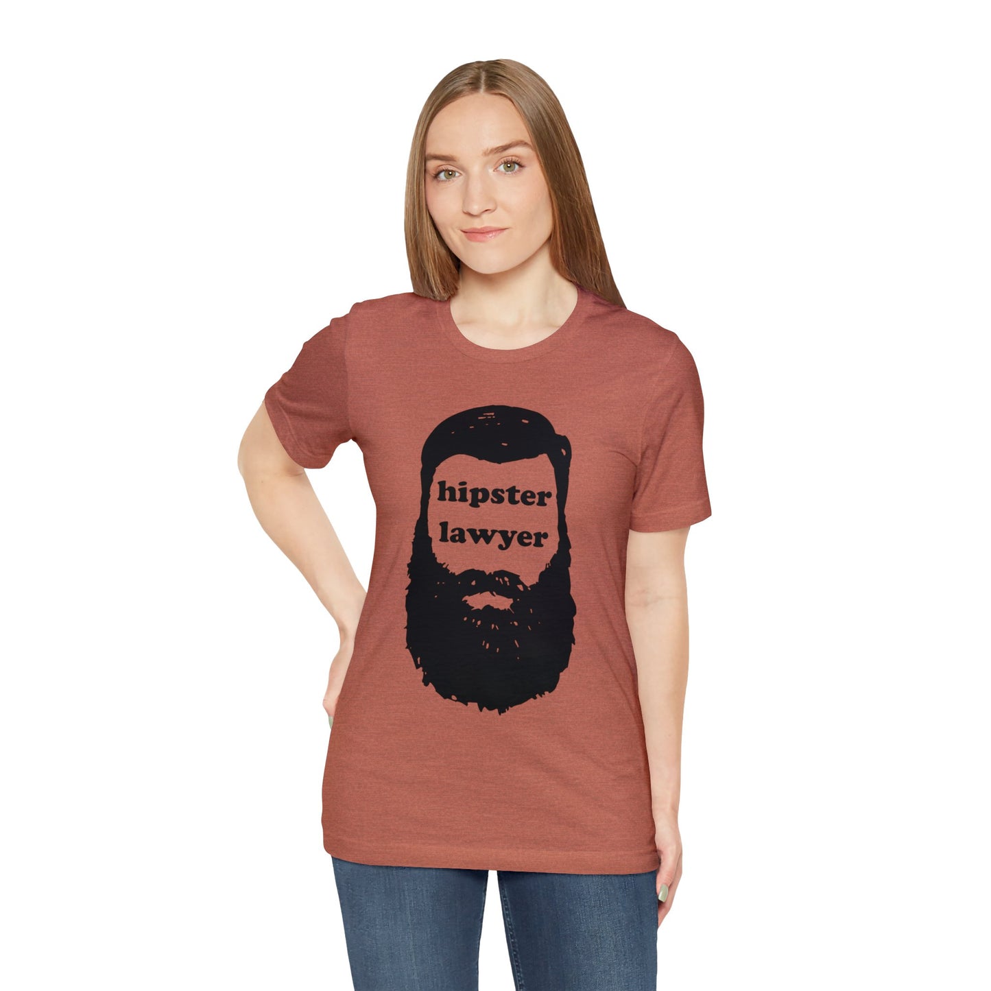 Hipster Lawyer - Unisex - Soft Heather T-Shirt