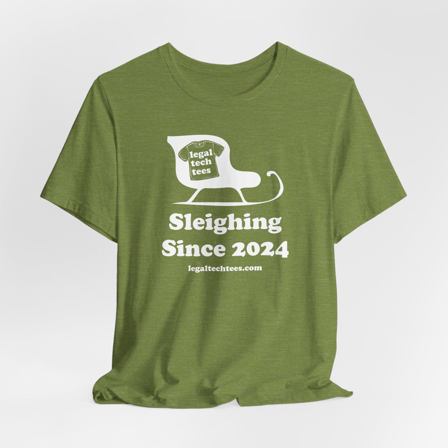 Sleighing Since 2024 - Unisex Soft Heather T-Shirt