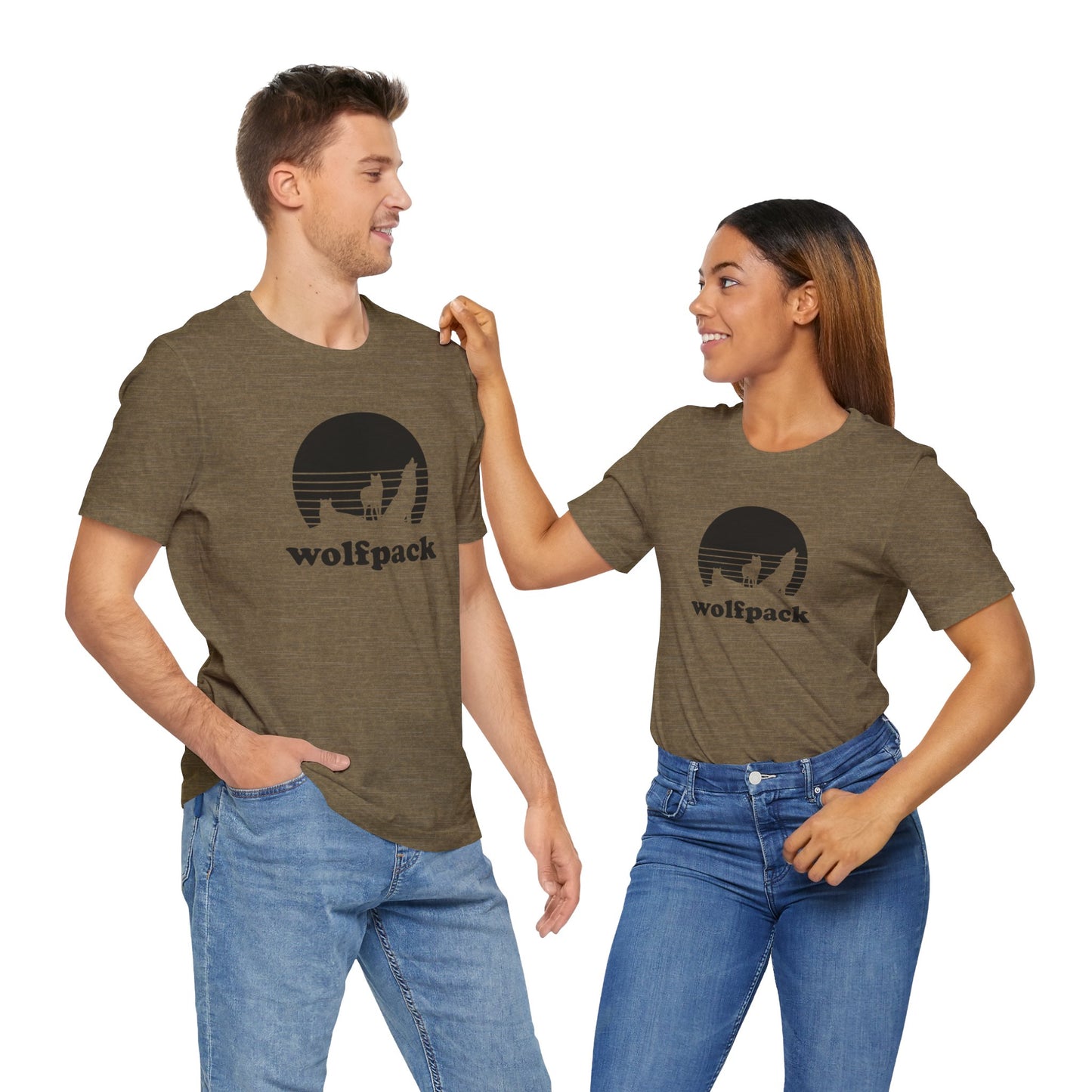 Wolfpack - Unisex Soft Heather T-Shirt