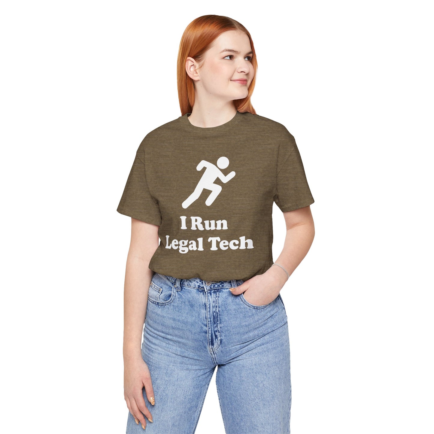 I Run Legal Tech - Unisex Soft Heather T-Shirt