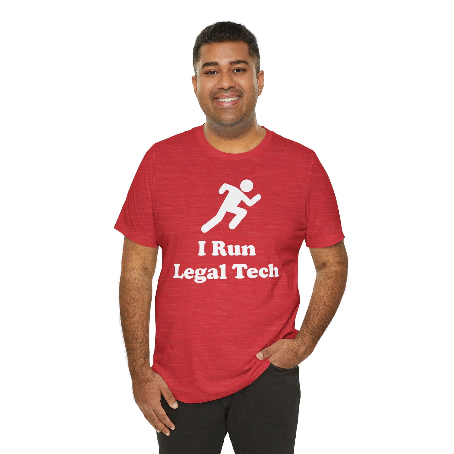 I Run Legal Tech - Unisex Soft Heather T-Shirt