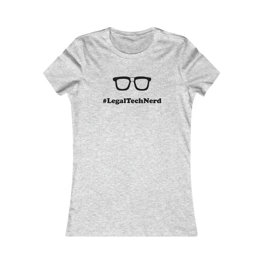 #LegalTechNerd - Women's Soft Heather T-Shirt