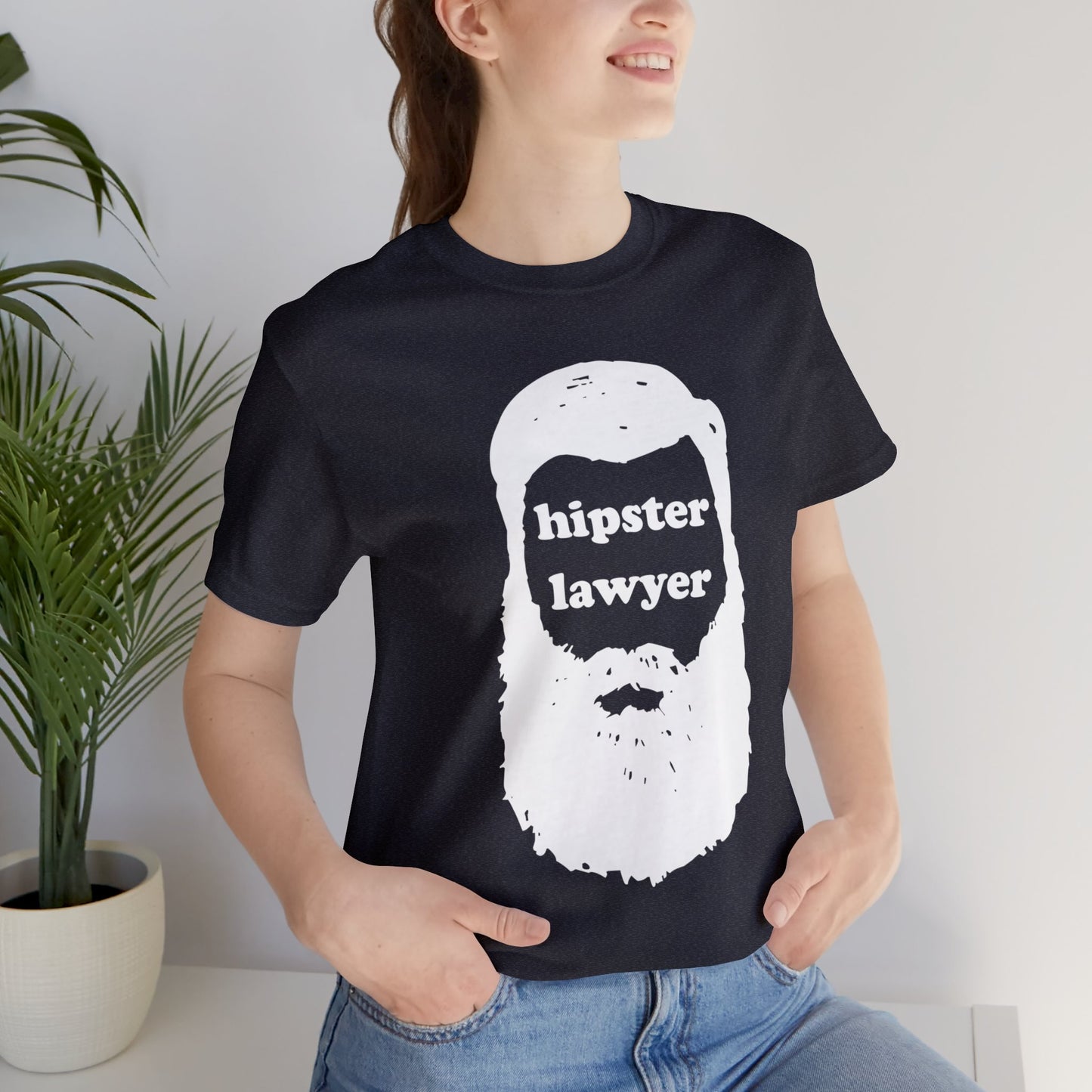 Hipster Lawyer - Unisex - Soft Heather T-Shirt