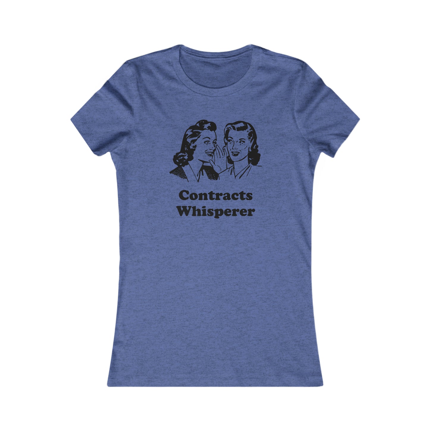 Contracts Whisperer - Women's - Soft Heather T-Shirt