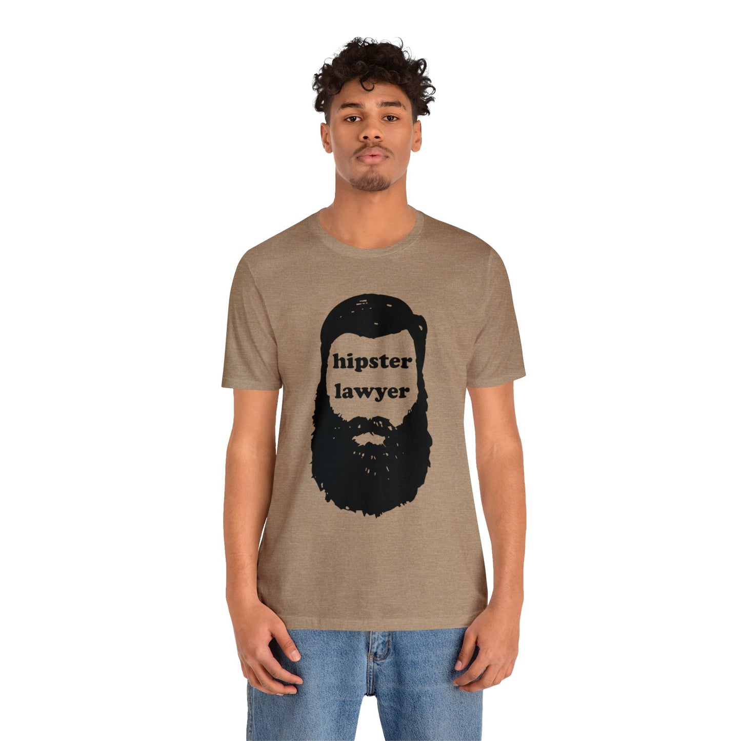 Hipster Lawyer - Unisex - Soft Heather T-Shirt