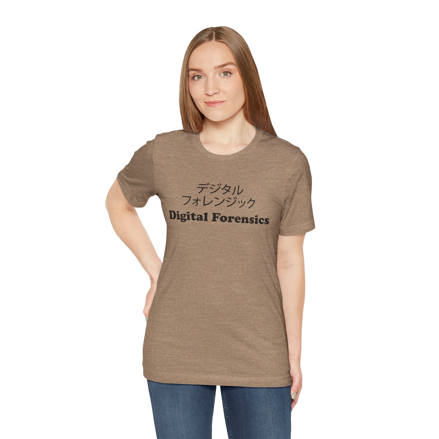 Japanese Digital Forensics - Unisex - Soft Heather T-Shirt