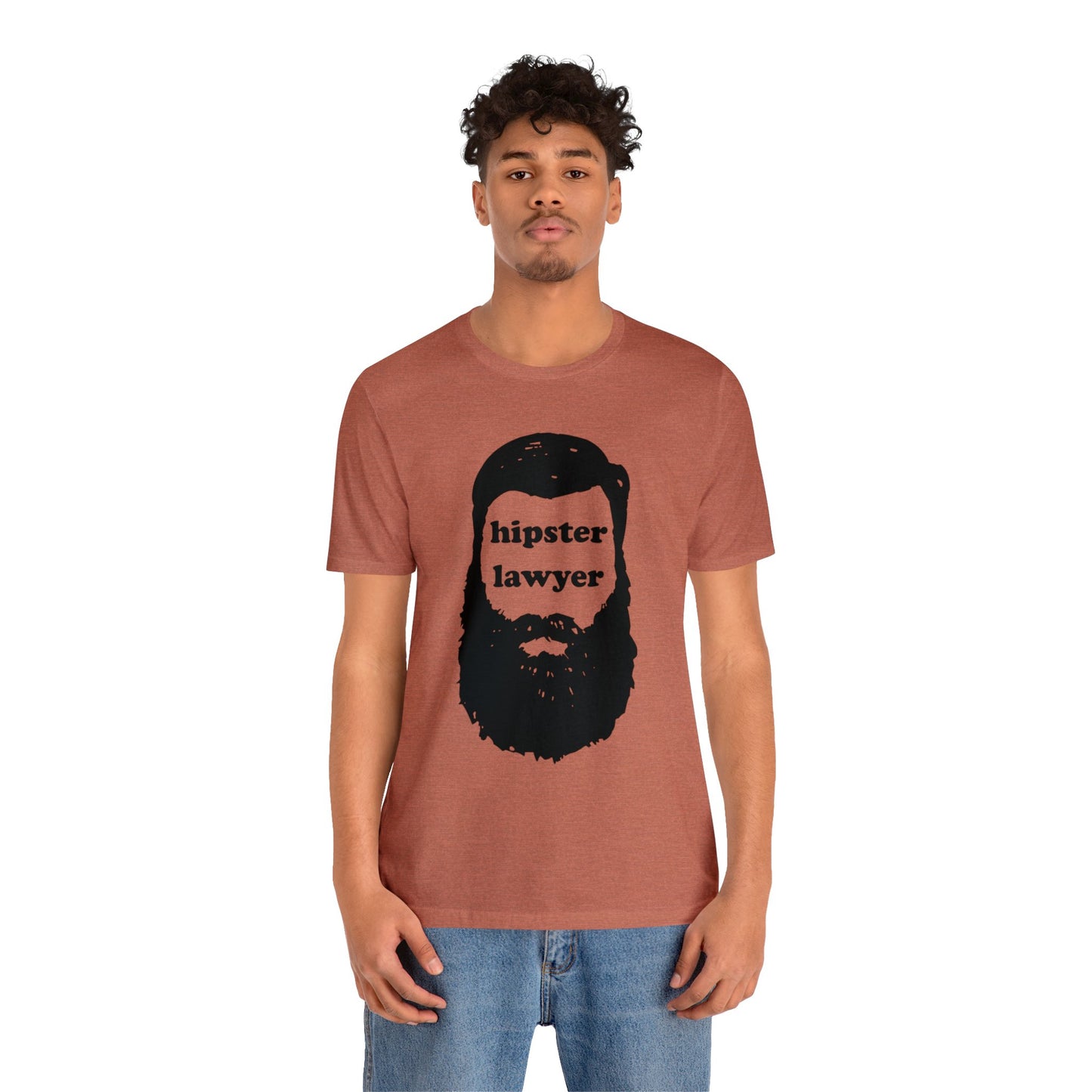 Hipster Lawyer - Unisex - Soft Heather T-Shirt