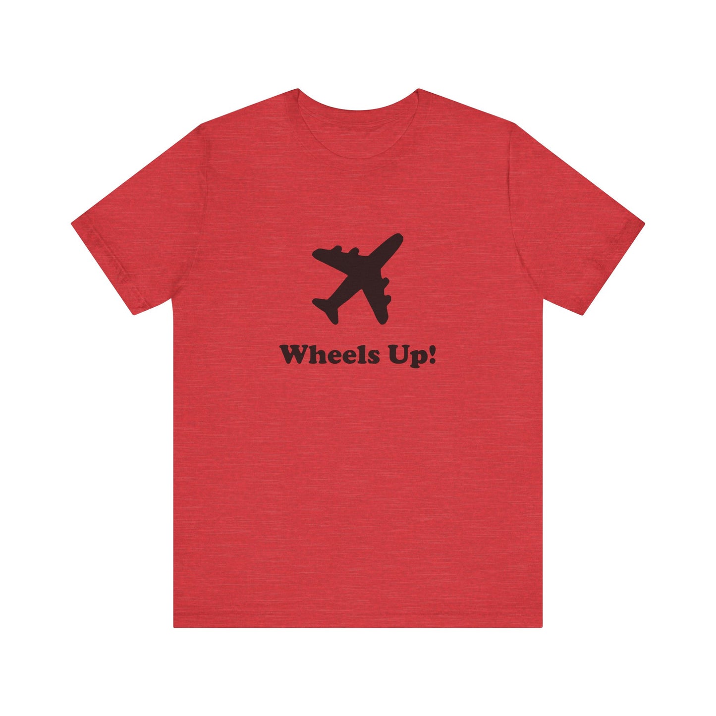 Wheels Up! - Unisex Soft Heather T-Shirt