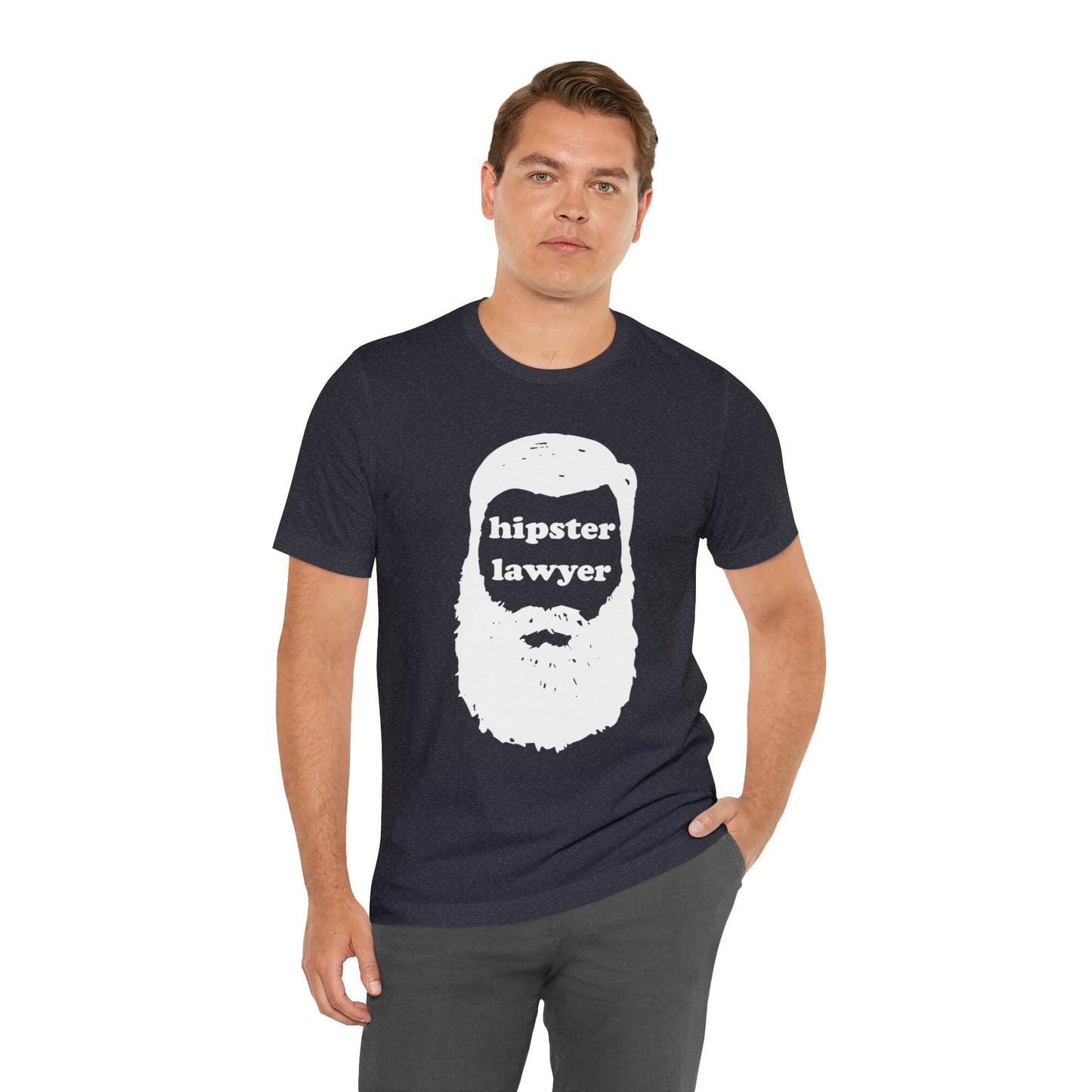 Hipster Lawyer - Unisex - Soft Heather T-Shirt