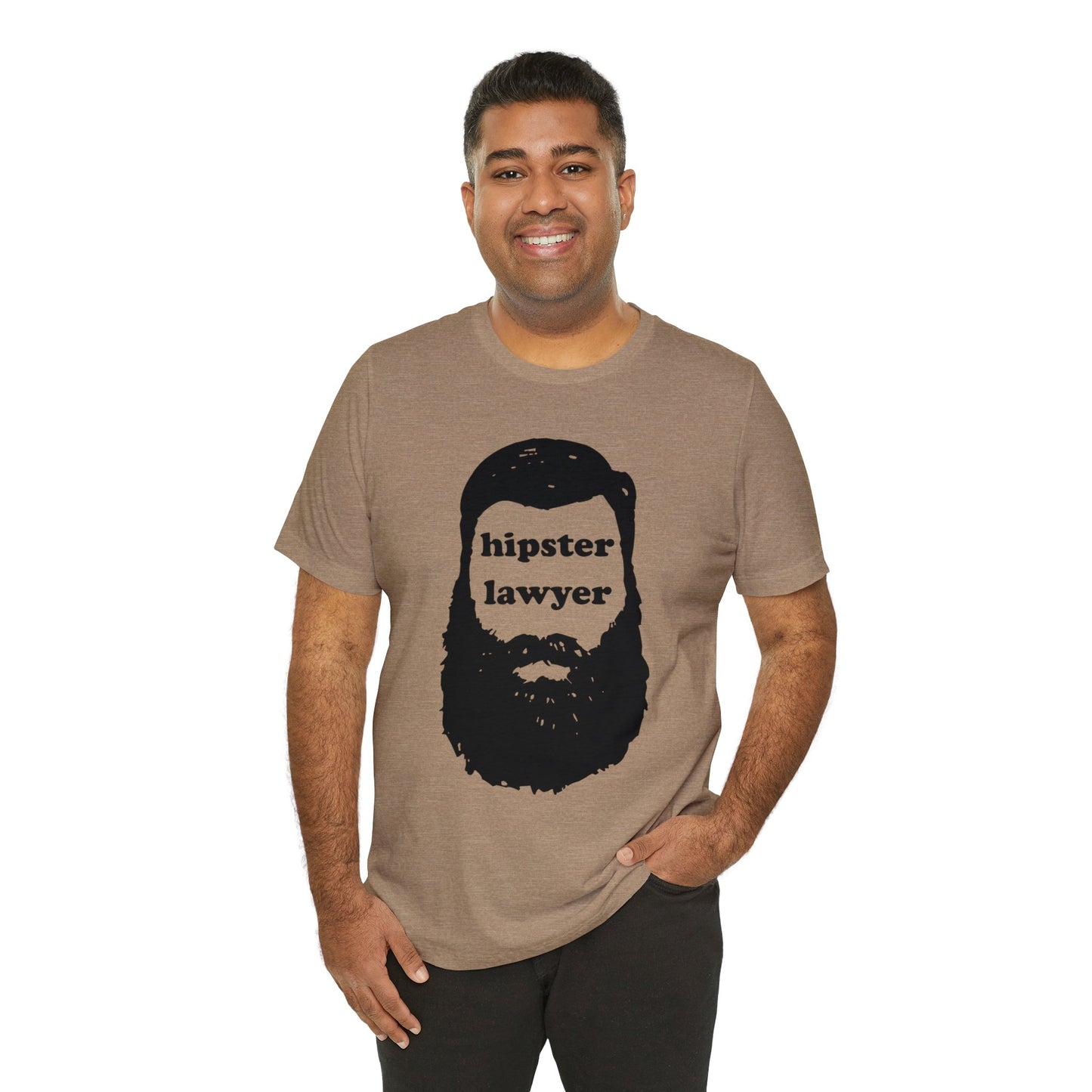 Hipster Lawyer - Unisex - Soft Heather T-Shirt