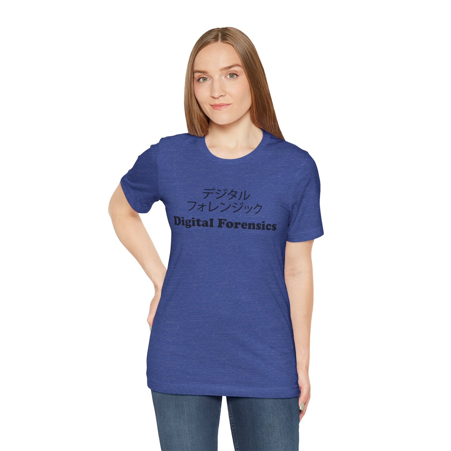 Japanese Digital Forensics - Unisex - Soft Heather T-Shirt