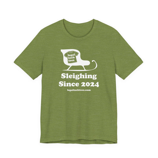 Sleighing Since 2024 - Unisex Soft Heather T-Shirt