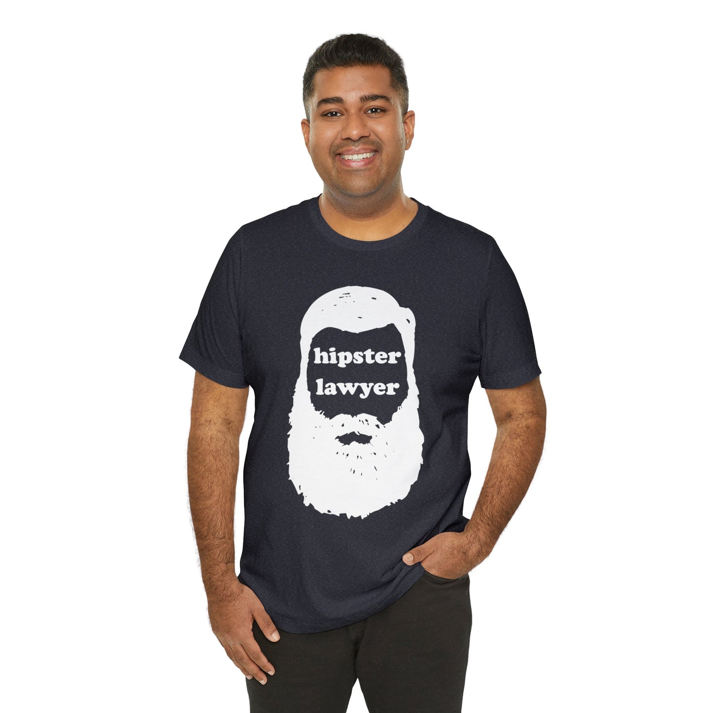 Hipster Lawyer - Unisex - Soft Heather T-Shirt