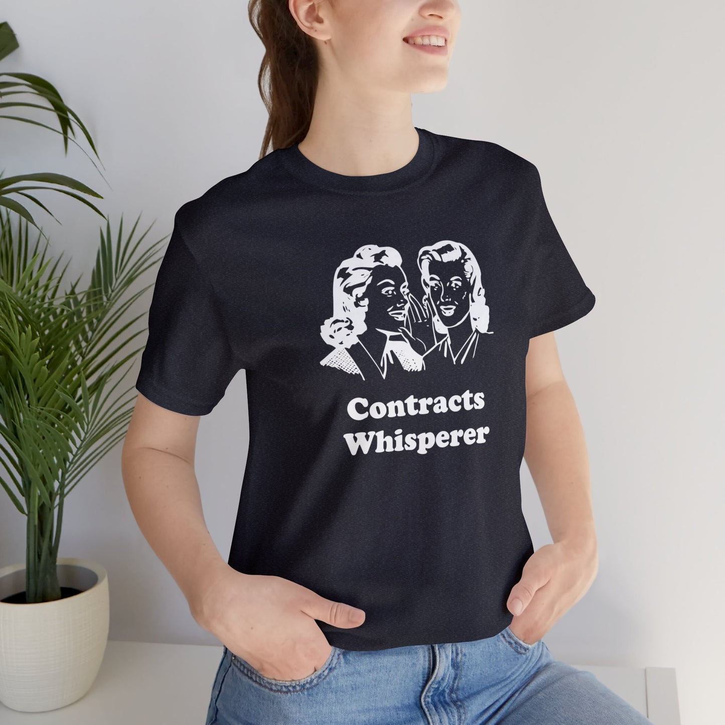 Contracts Whisperer - Unisex - Soft Heather T-Shirt