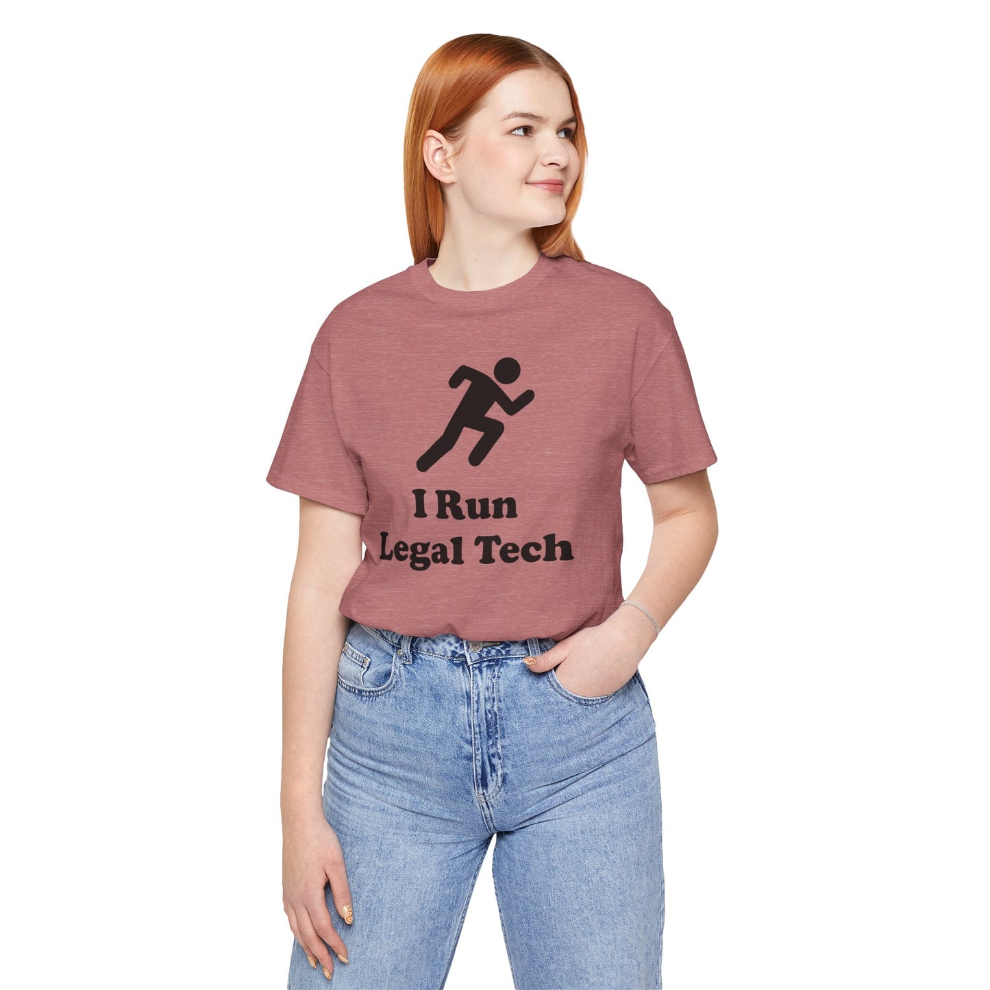 I Run Legal Tech - Unisex Soft Heather T-Shirt