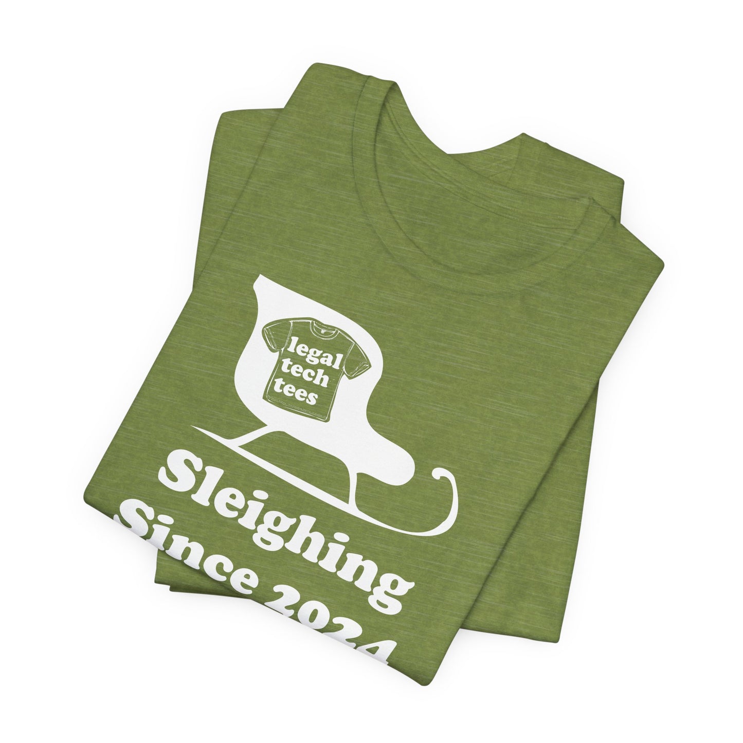 Sleighing Since 2024 - Unisex Soft Heather T-Shirt