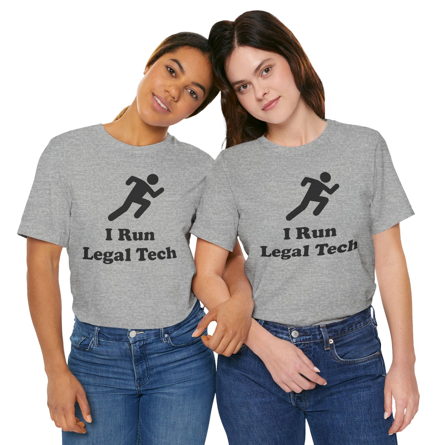 I Run Legal Tech - Unisex Soft Heather T-Shirt