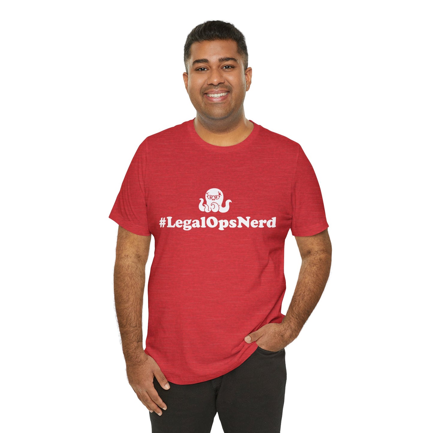 CLOCtopus Nerd - Unisex Soft Heather T-Shirt