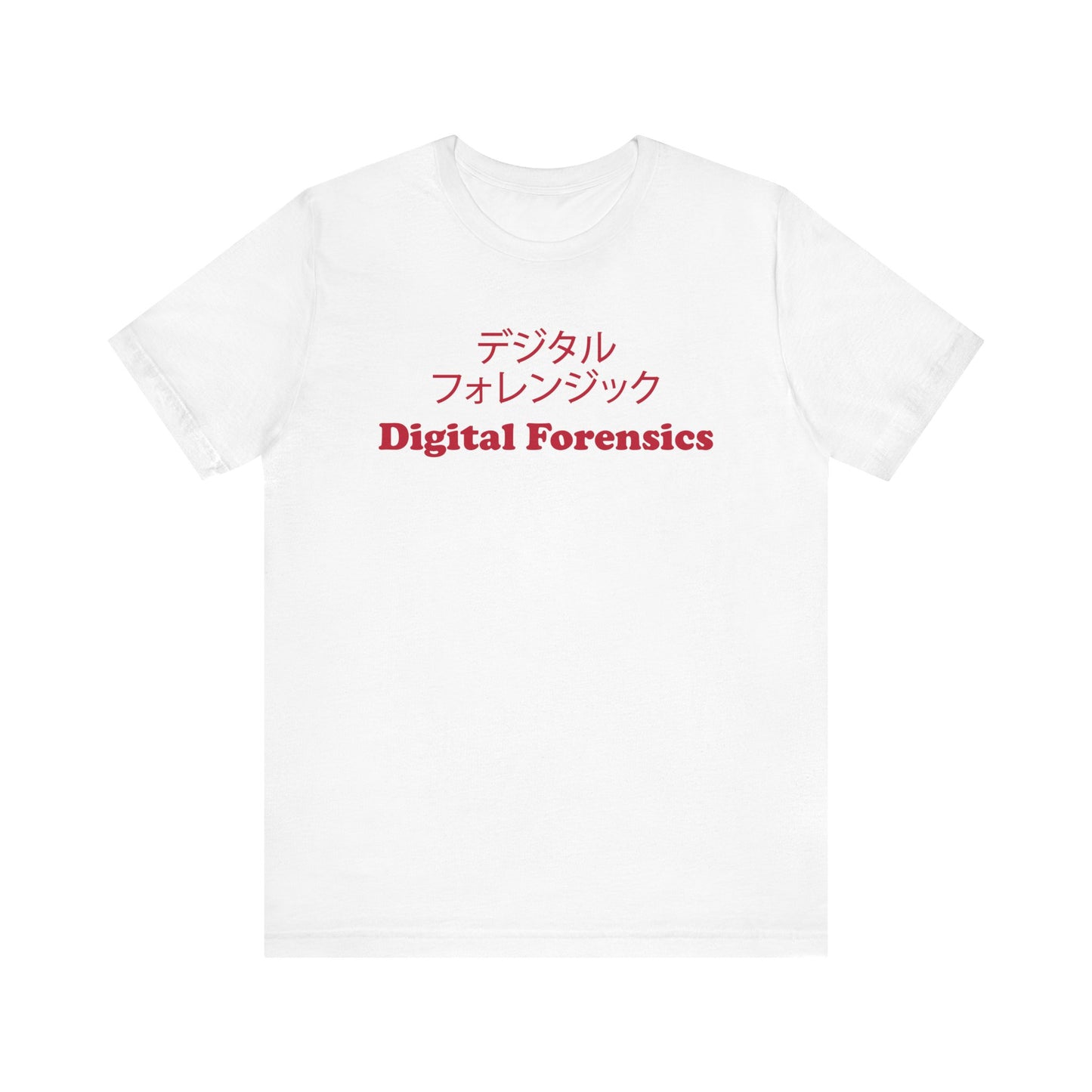 Japanese Digital Forensics - Unisex - Soft Heather T-Shirt