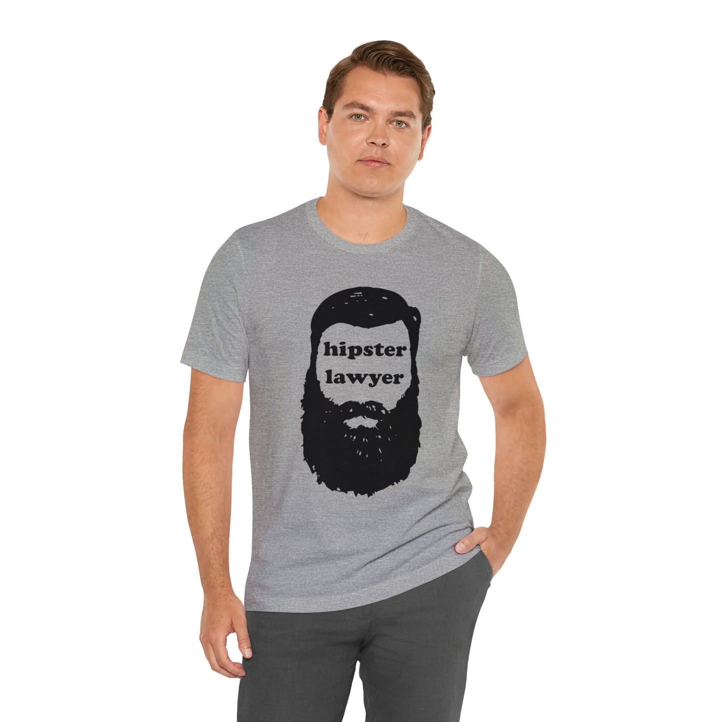 Hipster Lawyer - Unisex - Soft Heather T-Shirt