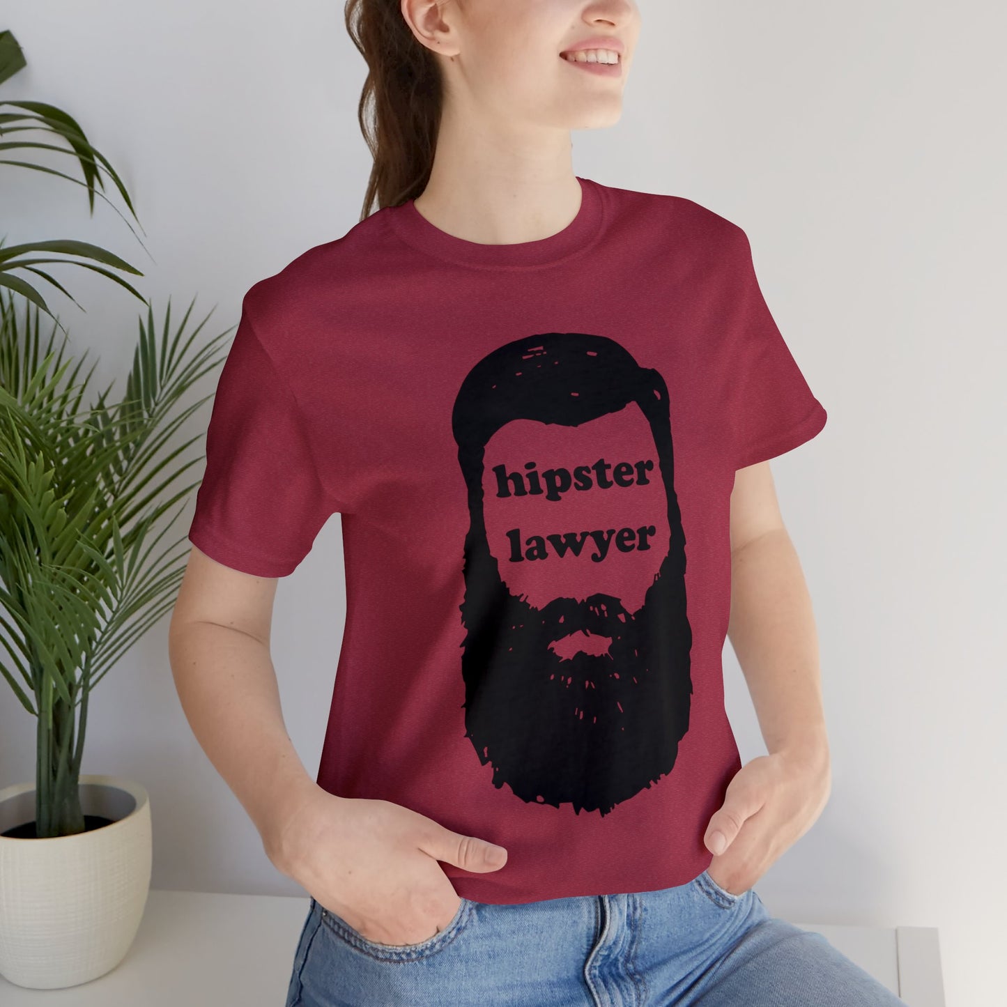 Hipster Lawyer - Unisex - Soft Heather T-Shirt