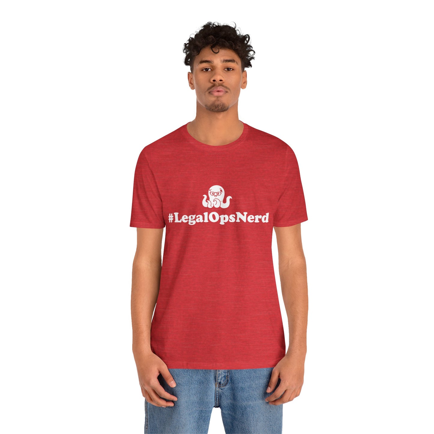 CLOCtopus Nerd - Unisex Soft Heather T-Shirt
