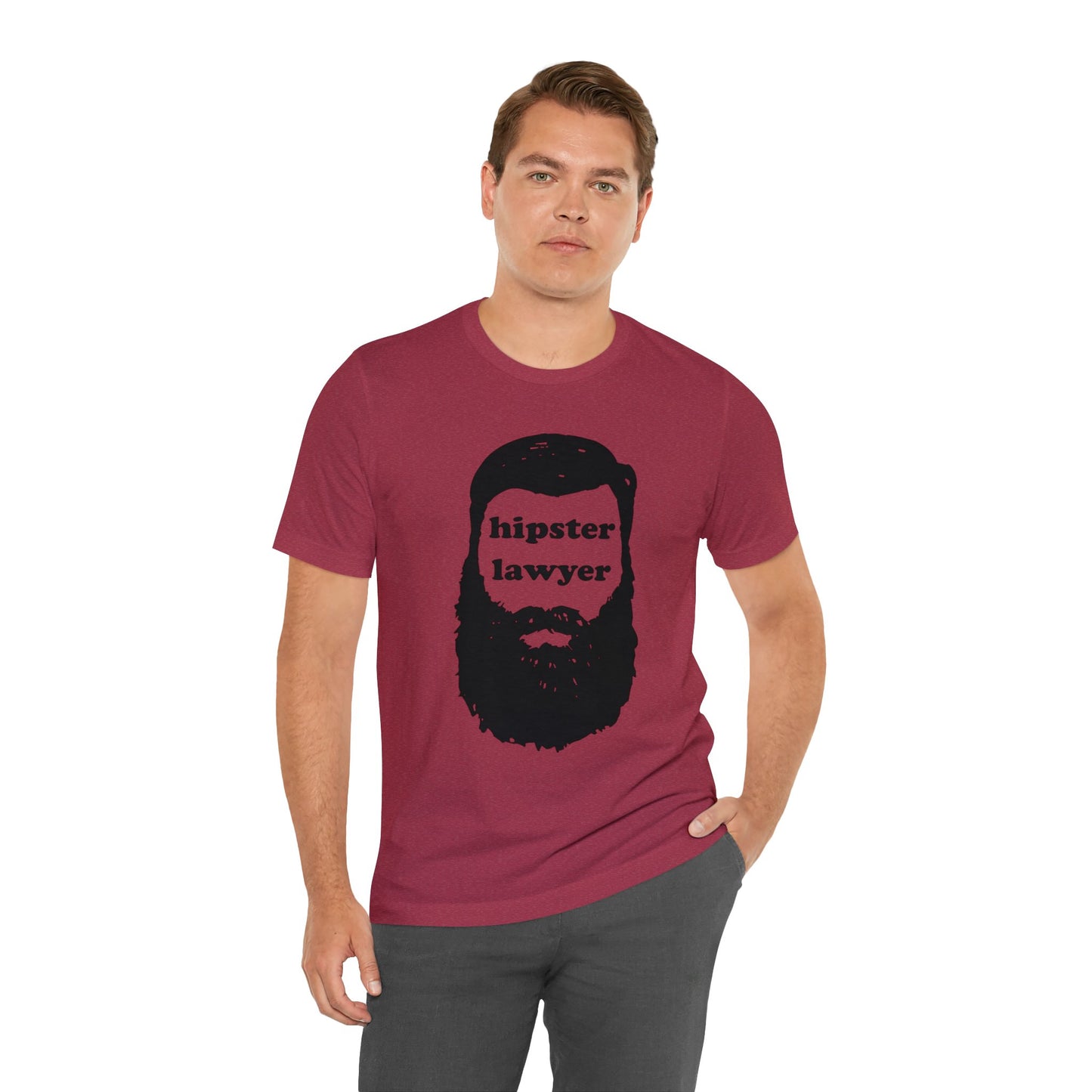 Hipster Lawyer - Unisex - Soft Heather T-Shirt