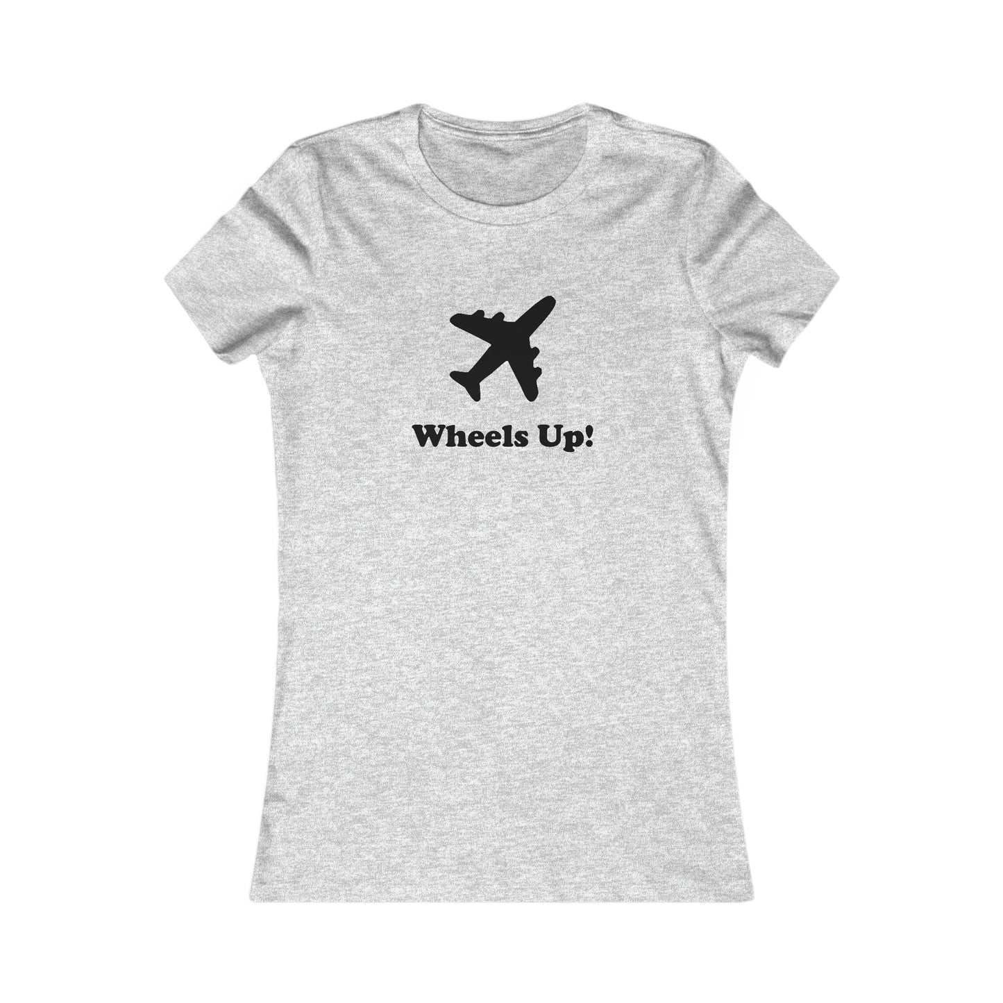 Wheels Up! - Women's - Soft Heather T-Shirt