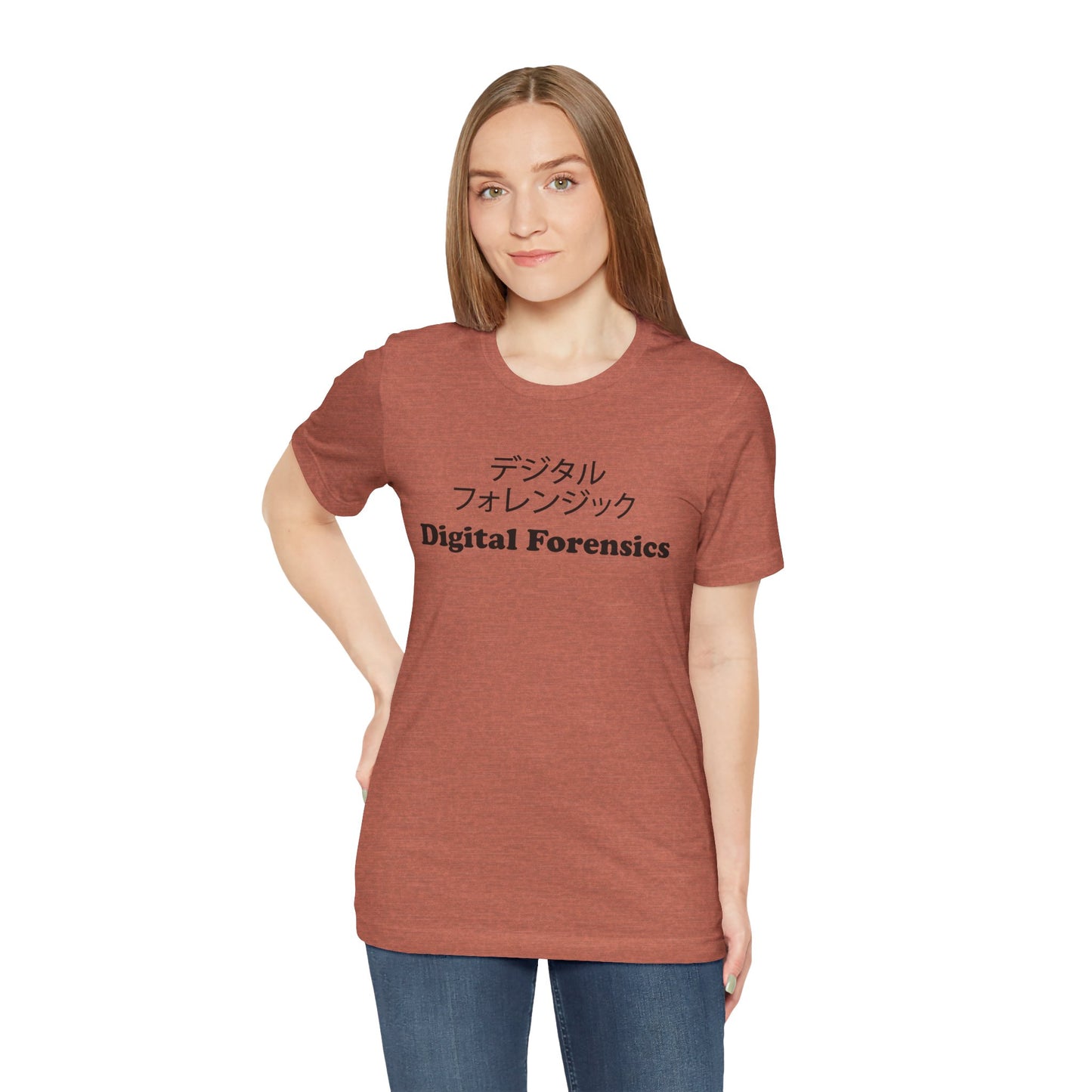 Japanese Digital Forensics - Unisex - Soft Heather T-Shirt